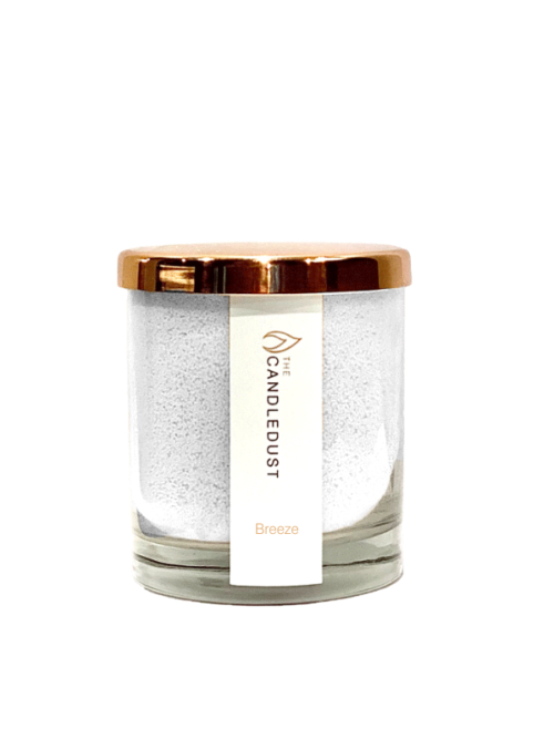 Biri žvakė stikliniame inde  "Breeze" 160g. (degimo laikas ~30h)