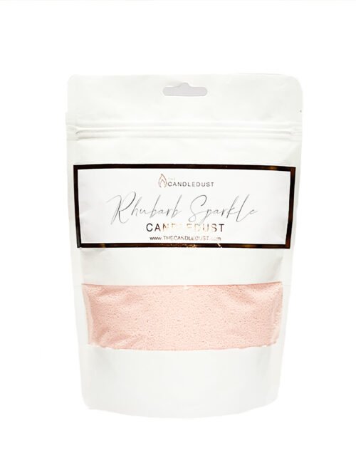 Birių žvakių pakuotė "Rhubarb sparkle" 330g. (degimo laikas ~80h)