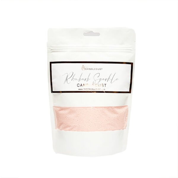 Birių žvakių pakuotė "Rhubarb sparkle" 330g. (degimo laikas ~80h)
