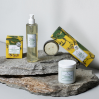 "Magrada"  kietasis liepų žiedų šampūnas su šiaurės beržo ekstraktu