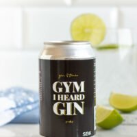 Kojinės "Gym? I heard Gin! - Gin"(dydis  40 - 46)