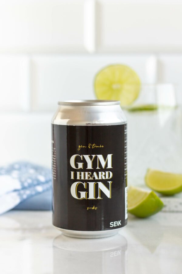 Kojinės "Gym? I heard Gin! - Gin"(dydis  40 - 46)
