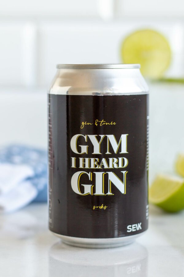 Kojinės "Gym? I heard Gin! - Gin"(dydis  40 - 46)