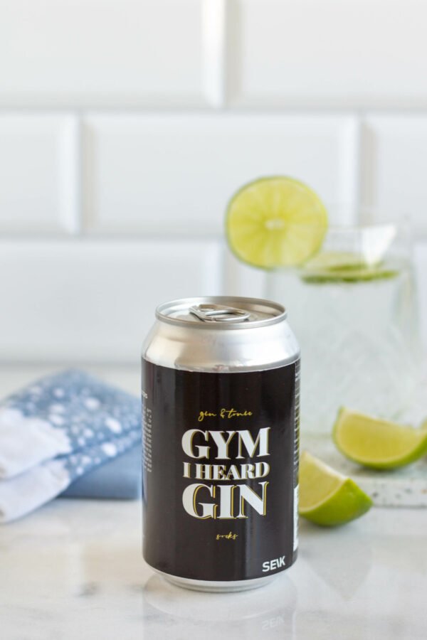 Kojinės "Gym? I heard Gin! - Gin"(dydis  40 - 46)