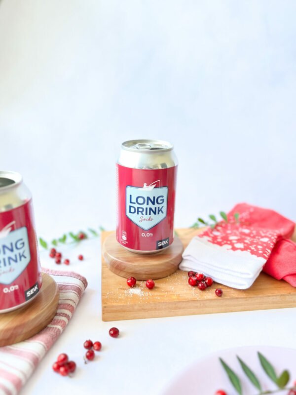 Long Drink kojinės "Cranberry" (dydis 35 - 40)