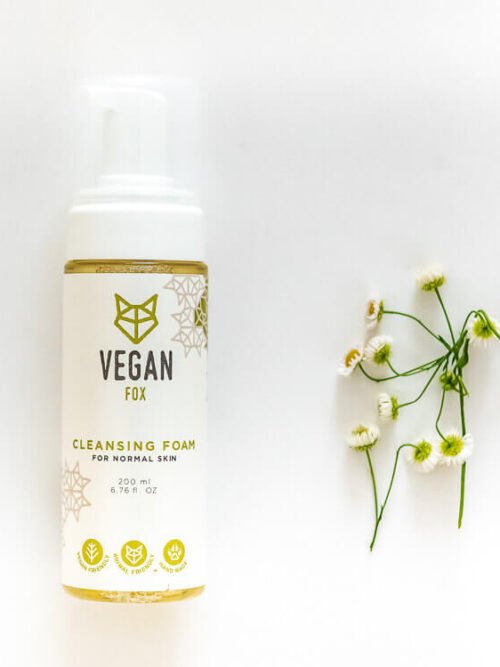 "Vegan Fox" valomosios putos normaliai odai, 200 ml
