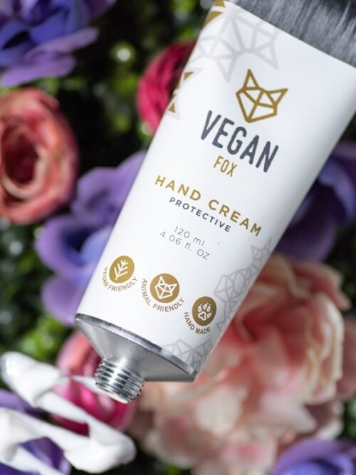 "Vegan Fox" apsauginis rankų kremas su mangų sviestu, 120 ml