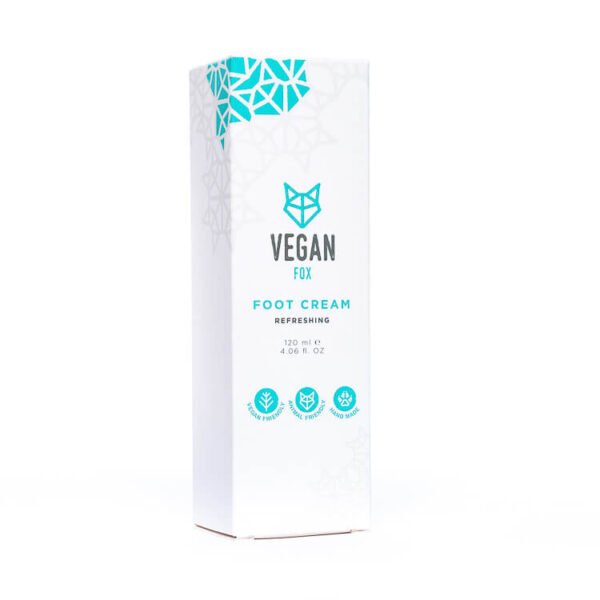 "Vegan Fox"  gaivinantis pėdų gelis, 120 ml