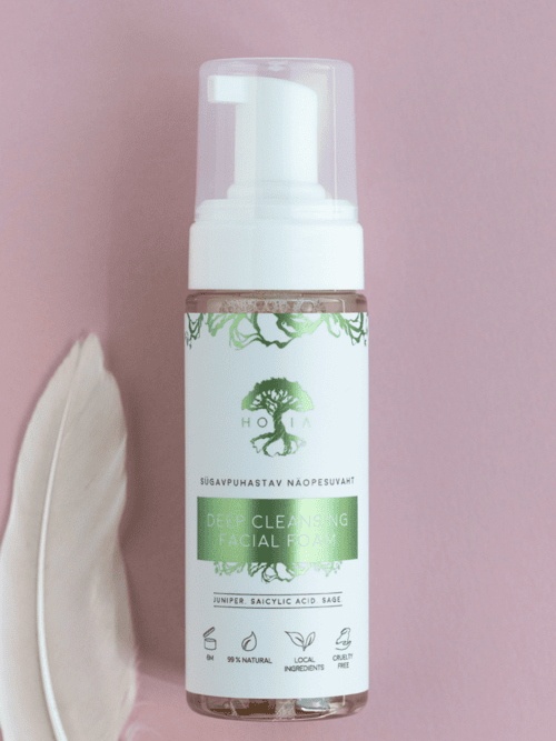 "Hoia" gilaus valymo veido putos, 150ml