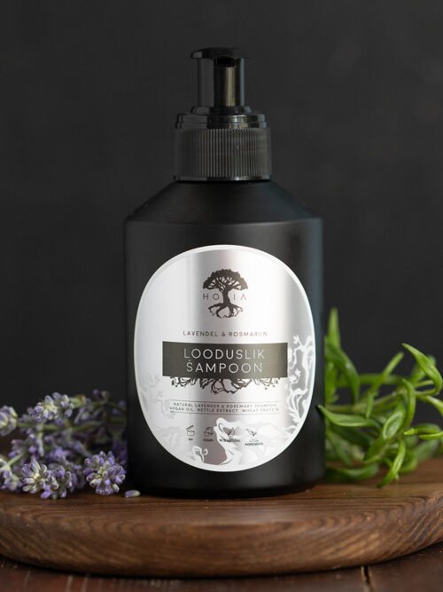 "Hoia" ekologiškas šampūnas su levandomis ir rozmarinais, 200ml