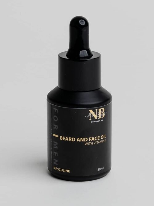 "The North beauty"  vyriškas veido ir barzdos aliejus su vitaminu E, 30ml