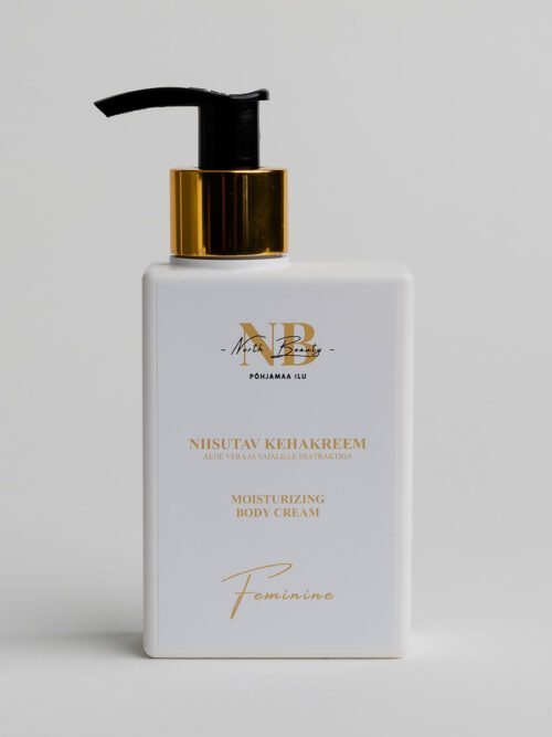 "The North beauty"  drėkinamasis kūno kremas su alaviju ir medetkomis, 150ml