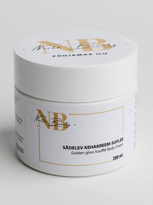 "The North beauty"  auksinio spindesio kūno kremas-suflė, 200ml