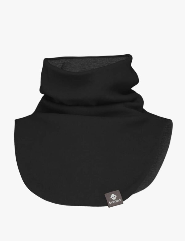 MIKEL-kids-merino-tubescarf-covers-chest_solid-black-jrs.jpg "Breden" merino vilnos mova "MIKEL"