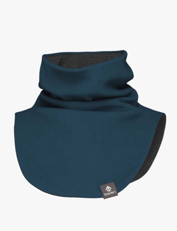 MIKEL-kids-merino-tubescarf-covers-chest_solid-blue-legion.jpg "Breden" merino vilnos mova "MIKEL"