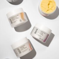 "LUUV" šaltalankių ir morkų kūno kremas su mangų sviestu, 200ml