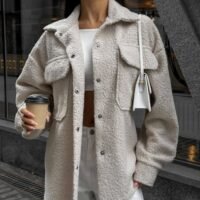 Teddy marškinių tipo švarkelis