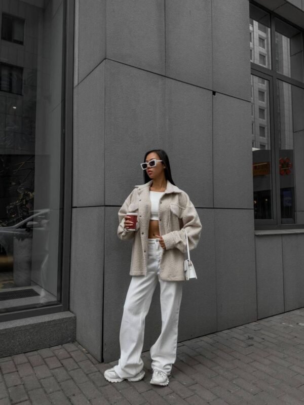 Teddy marškinių tipo švarkelis