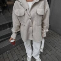 Teddy marškinių tipo švarkelis