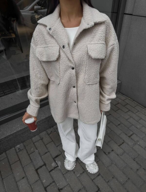 Teddy marškinių tipo švarkelis