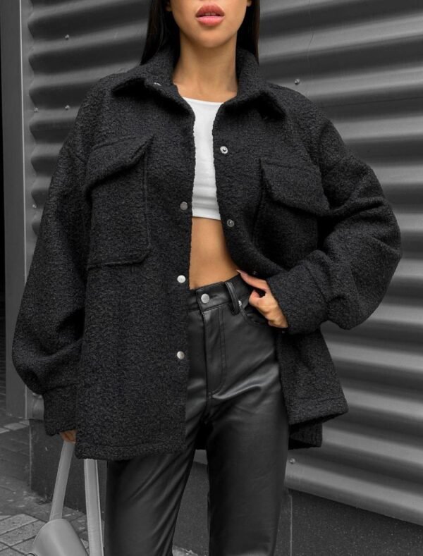 Teddy marškinių tipo švarkelis