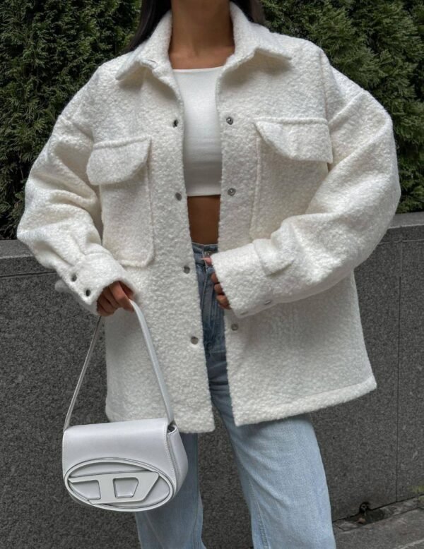 Teddy marškinių tipo švarkelis