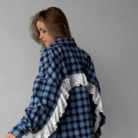 Marškiniai su nėriniu