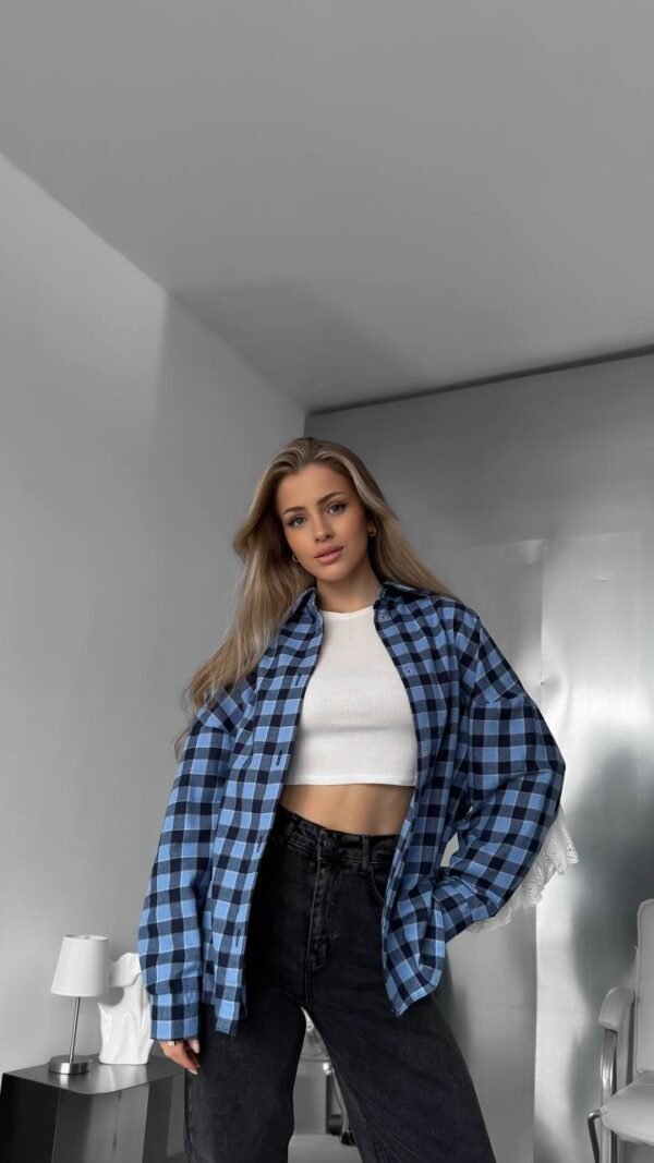 Marškiniai su nėriniu