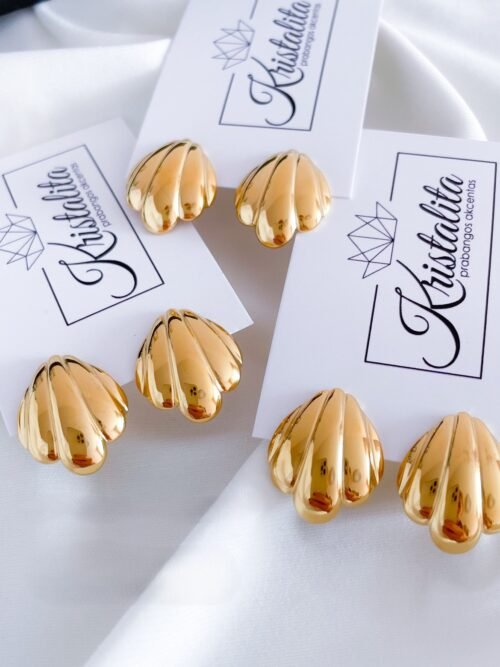 Auskarai "Kriauklė"