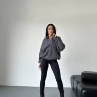 Madingas teddy džemperis