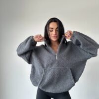 Madingas teddy džemperis