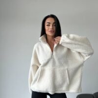 Madingas teddy džemperis