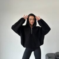 Madingas teddy džemperis