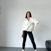 Madingas teddy džemperis