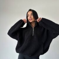 Madingas teddy džemperis