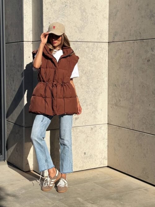 Liemenė su pūkų užpildu