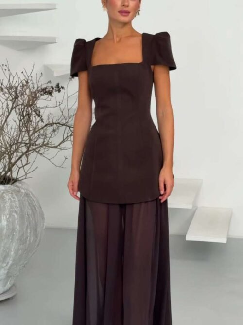 Proginė dviejų dalių suknelė