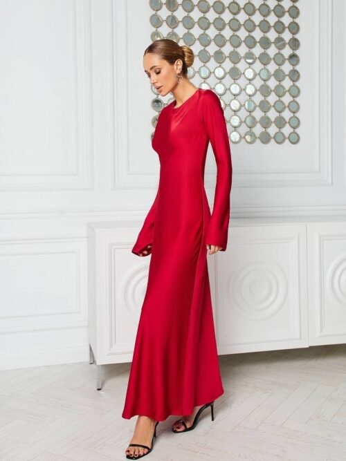 Maksi ilgio proginė suknelė