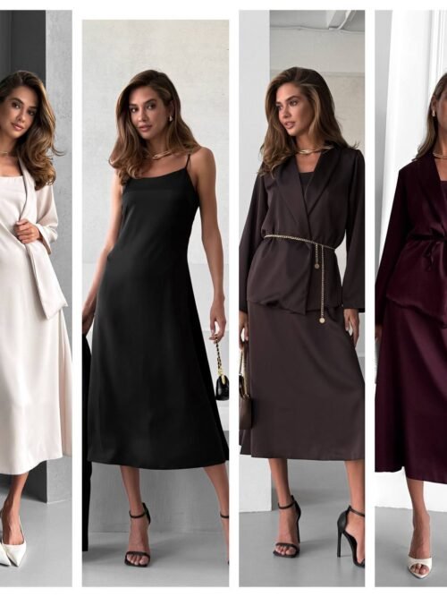 Suknelė su švarkeliu