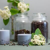 Sojos vaško žvakė su pačiulių aromatu 525 ml.