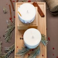 Sojos vaško žvakė su Kalėdų pasakos aromatu 525 ml.