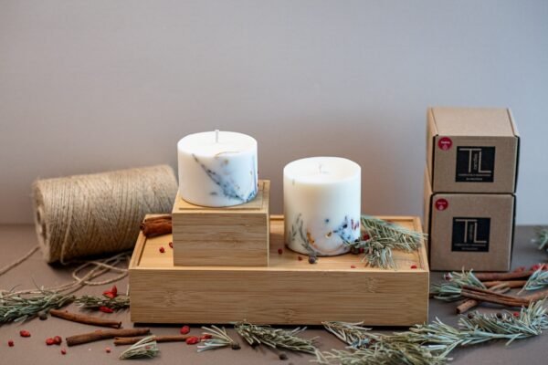 Sojos vaško žvakė su Kalėdų pasakos aromatu 525 ml.