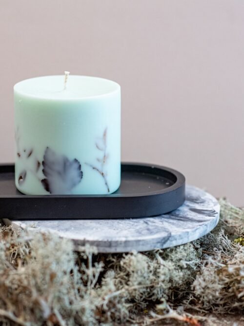 Sojos vaško žvakė su miško aromatu – mėtų žalia 525 ml.