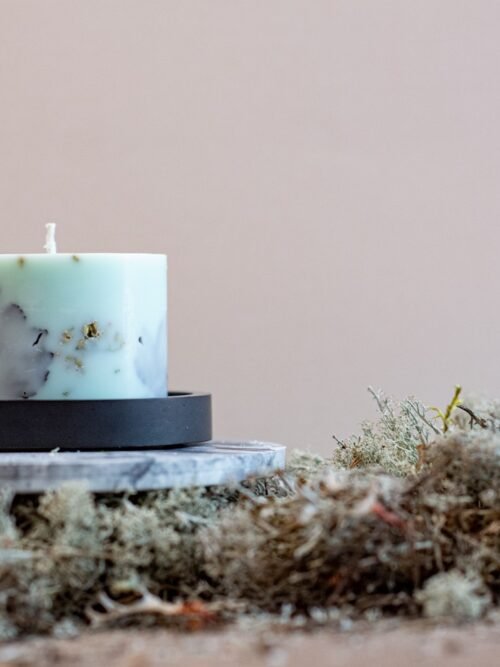 Sojos vaško žvakė su miško aromatu – mėtų žalia 325 ml.