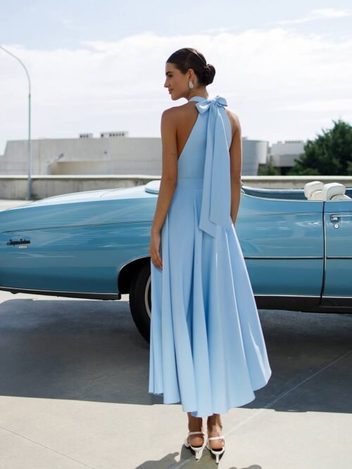 Proginė midi ilgio suknelė