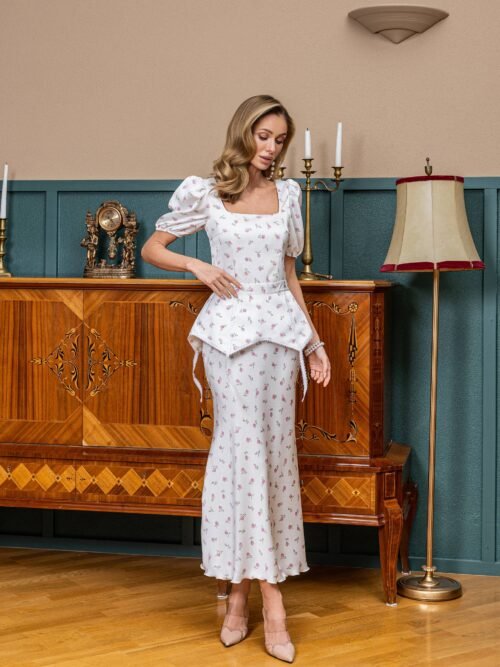 Romantiška  midi suknelė