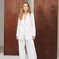 Klasikinis dviejų dalių kelnių kostiumas