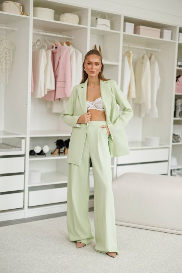 Klasikinis dviejų dalių kelnių kostiumas