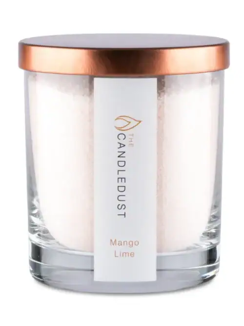 Mango-Lime_Sand_Candle_sand-1024x1024 Kvepianti biri žvakė stikliniame inde „Mango Lime” 160g. (degimo laikas ~30 val.)