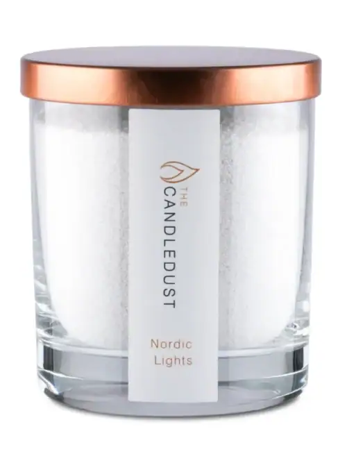 Nordic_Lights-Sand_Candle_sand-1024x1024 Kvepianti biri žvakė stikliniame inde „Nordic lights” 160g. (degimo laikas ~30 val.)